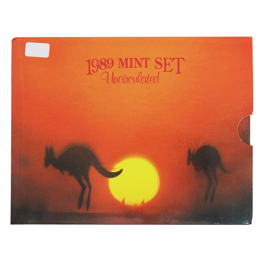Australia 1989 8-coin Uncirculated Set (Some wear on packaging)