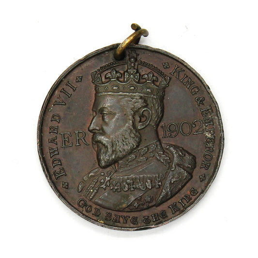 1902 Edward VII King of Great Britain & Emperor of India Medallion