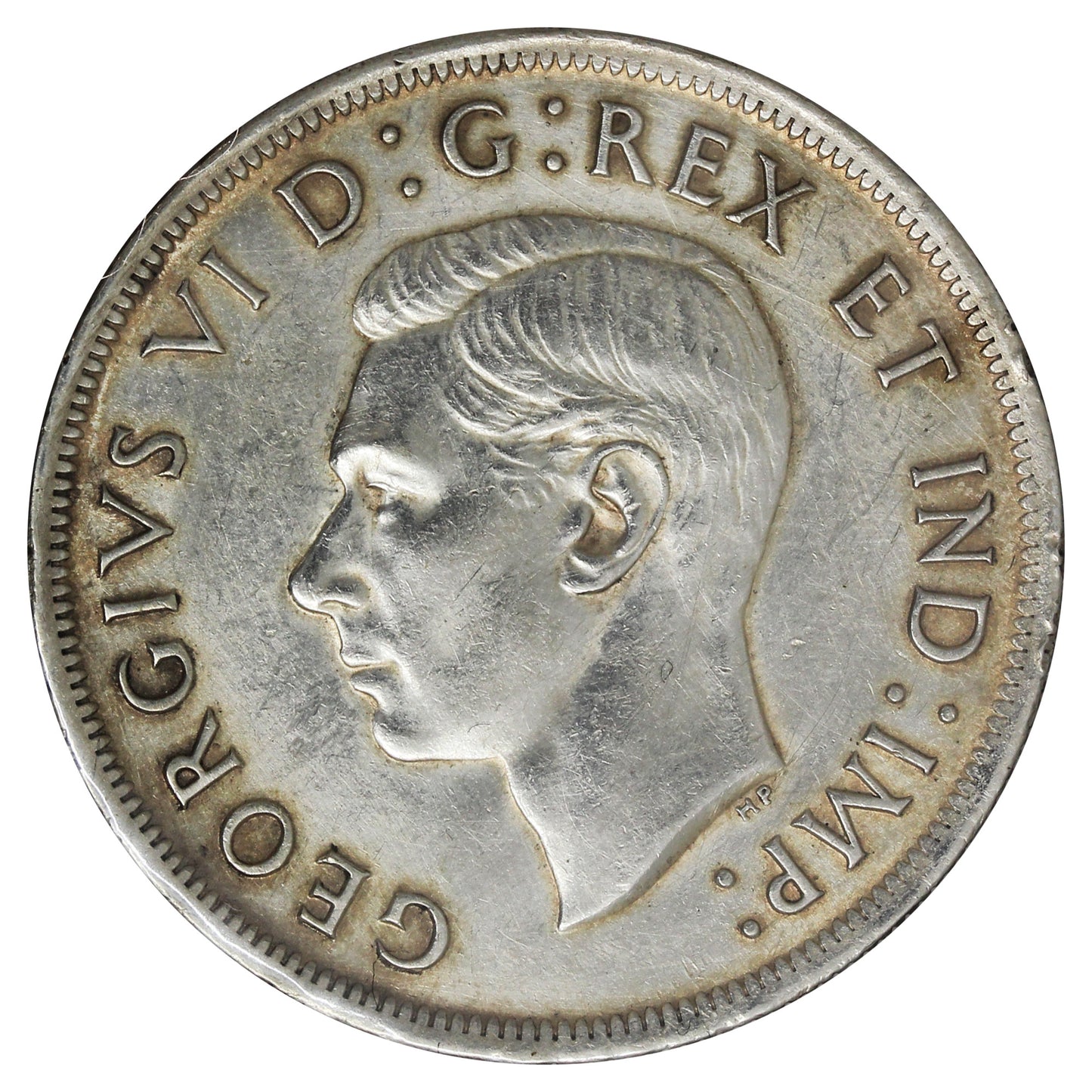 1938 Canada Dollar Extra Fine (EF40) Scratched, Cleaned or Impaired