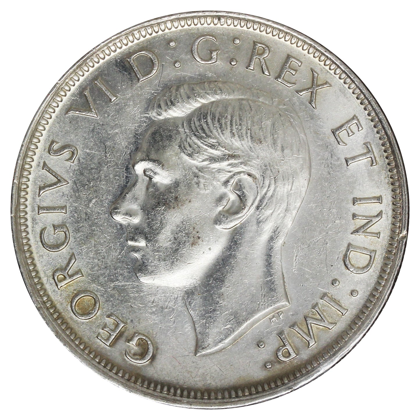 1939 Canada Dollar EF-AU (EF45) Scratched, Cleaned, or Impaired
