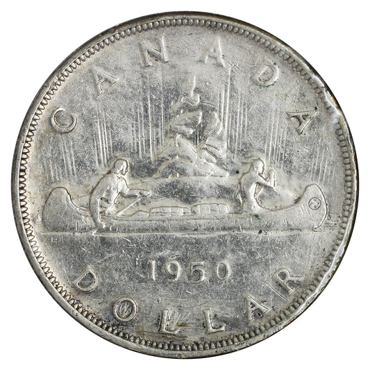 1950 Canada Dollar VF-EF (VF30) Impaired