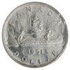 1951 Canada Dollar EF-AU (EF45) Scratched, Cleaned, or Impaired