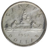 1952 Canada Dollar EF-AU (EF45) Impaired