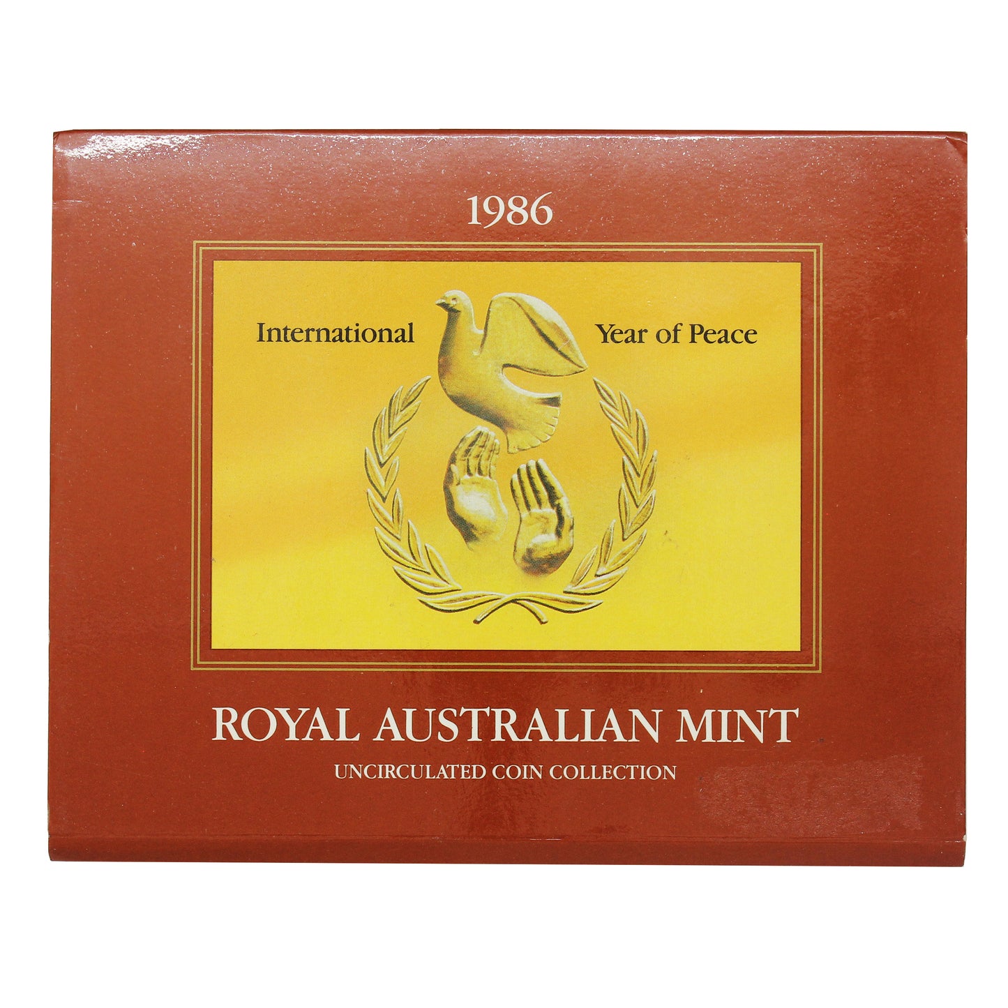 Australia 1986 International Year of Peace Uncirculated Coin Set