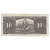 BC-24c 1937 Canada $10 Coyne-Towers, Z/D, F (Dam'g)