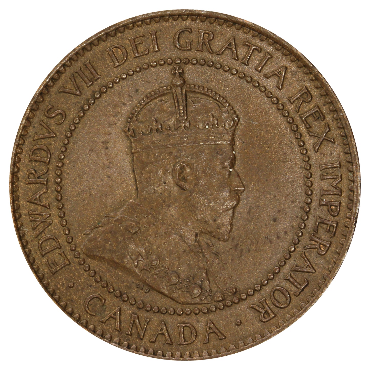 1907 Canada 1-cent Uncirculated (MS60)