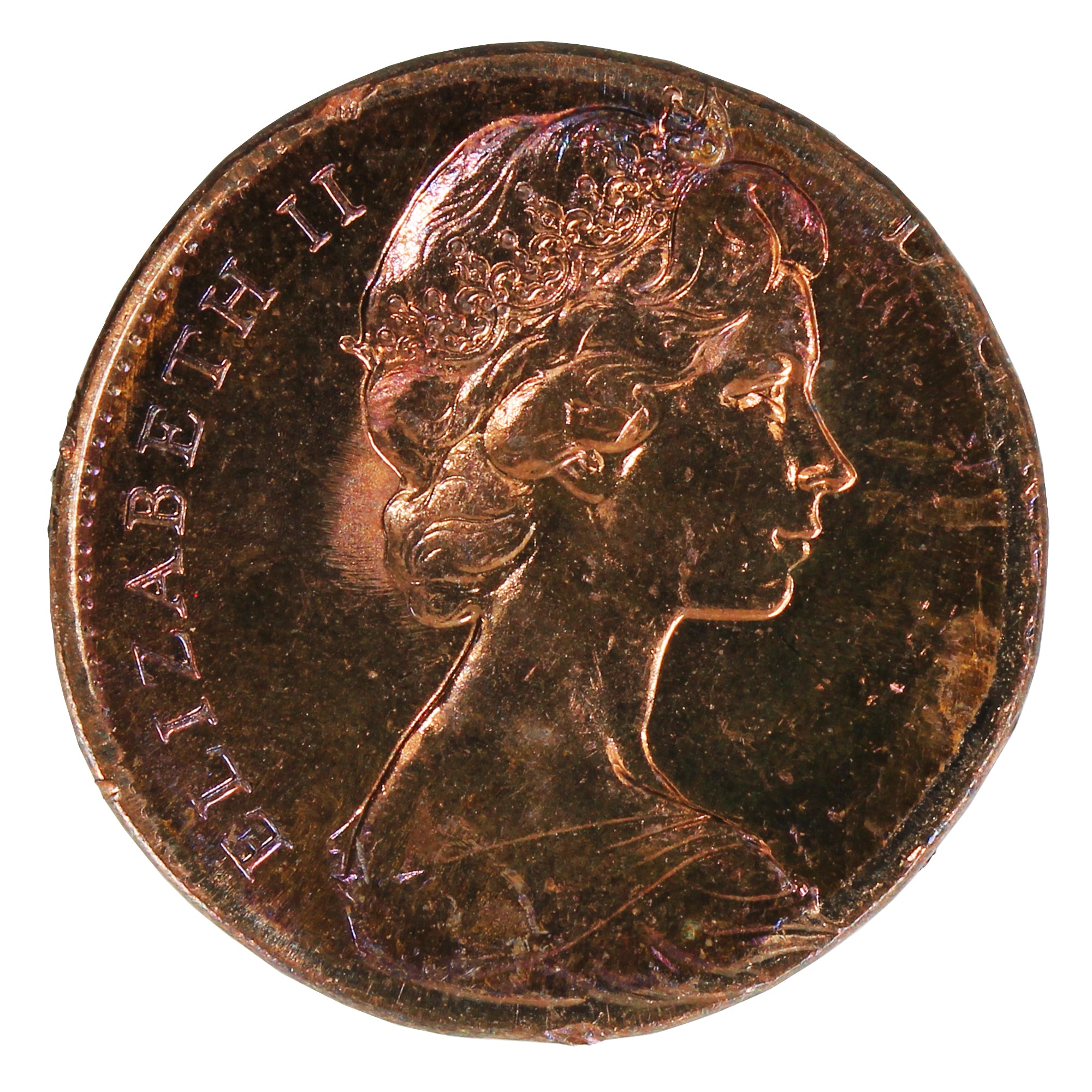 ERROR 1978 Canada 5-cent Struck on Foreign Planchet Brilliant