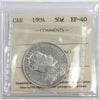 1904 Canada 50-cents ICCS Certified EF40