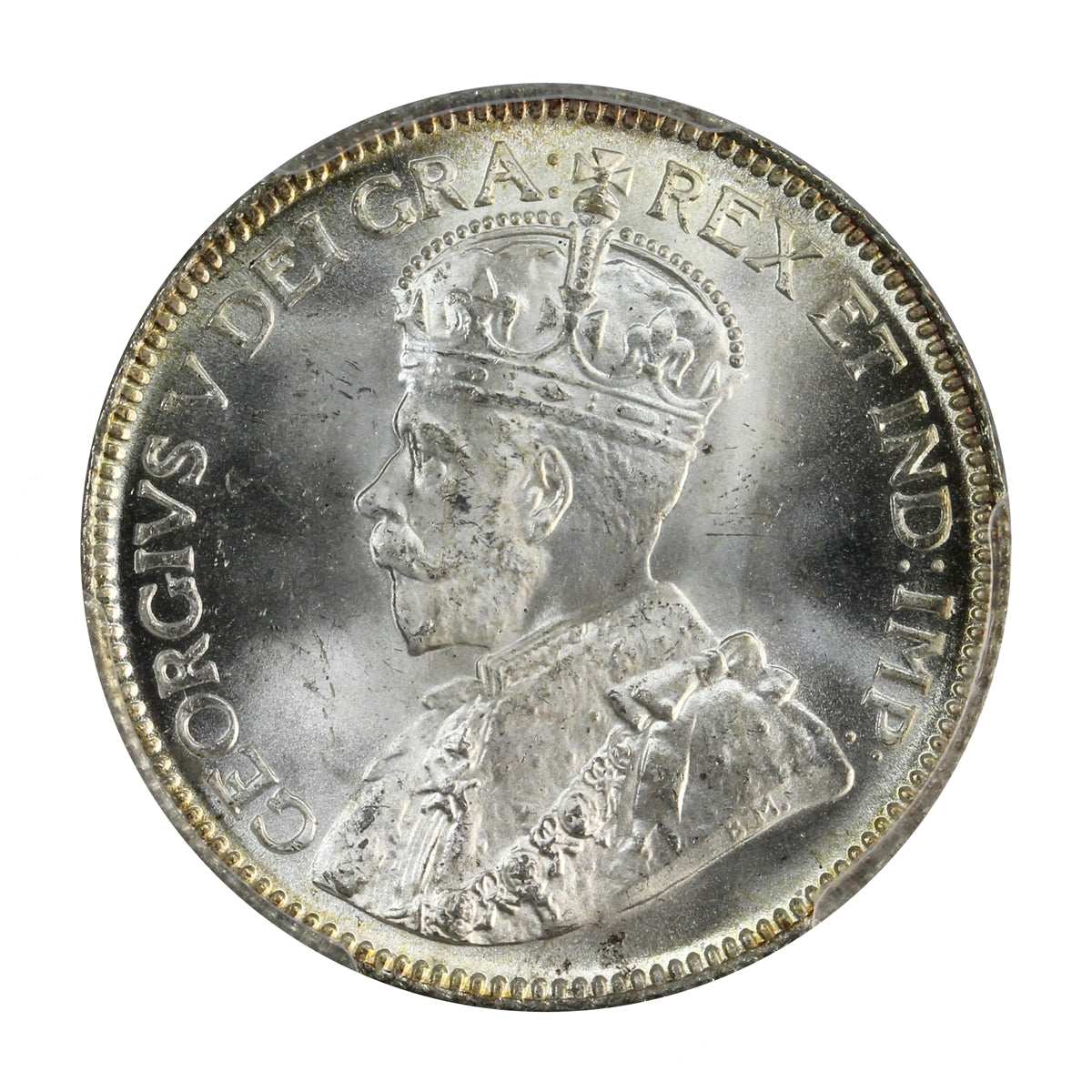 1933 Canada 25-cents PCGS Certified MS-66