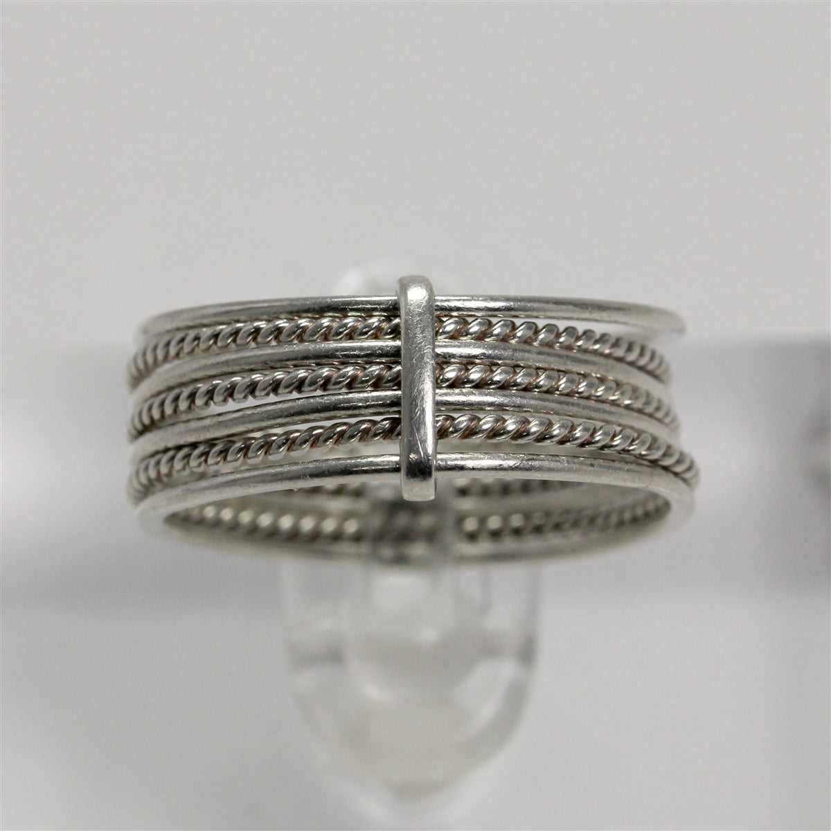 Sterling Silver Dainty Stacking Ring - 7