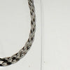 Sterling Silver Braided Necklace - 16"