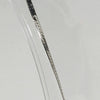 Sterling Silver Herringbone Necklace - 30"