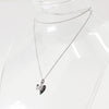 Lady's Sterling Silver Heart Locket Necklace - 16"