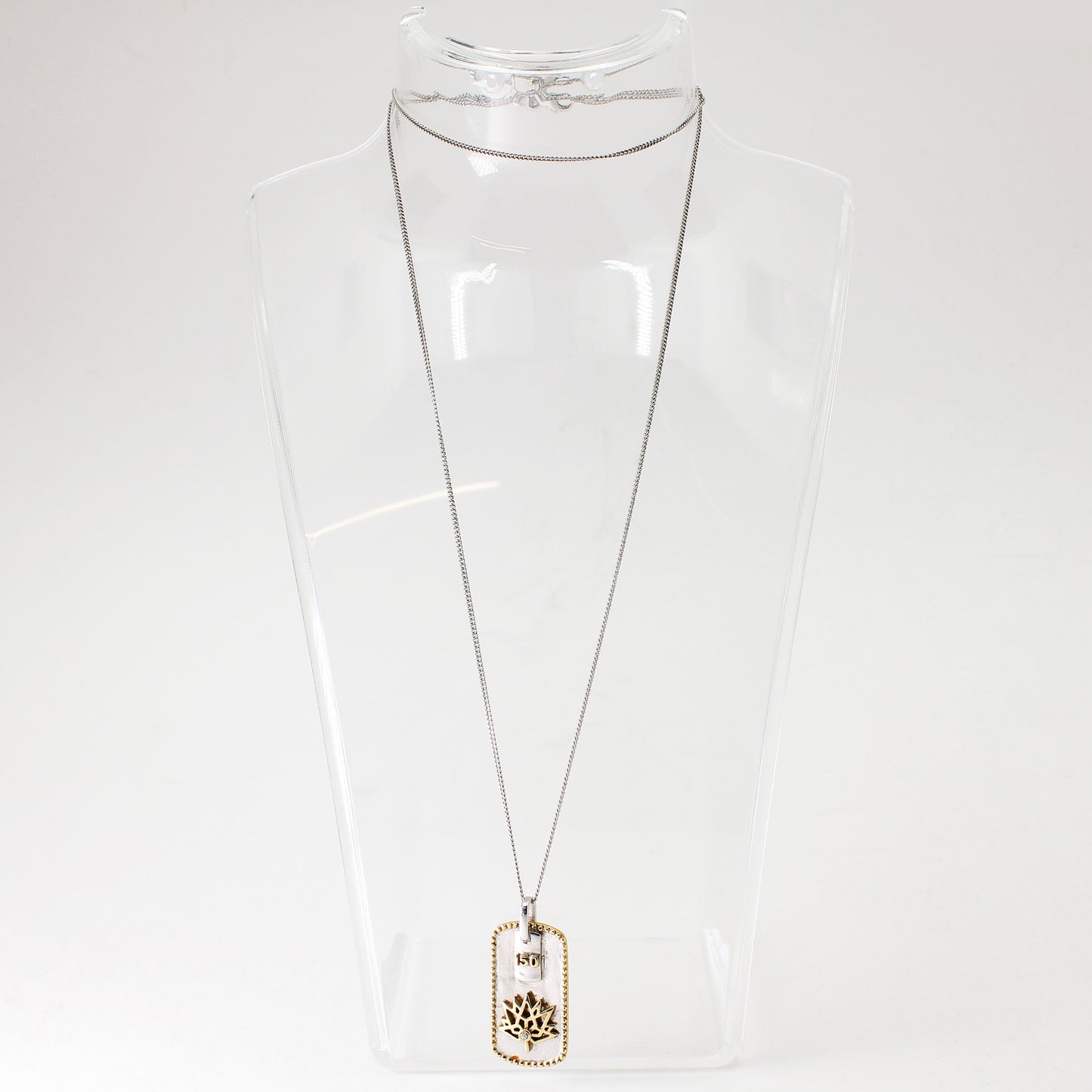 Unisex Sterling Silver Canada 150 Necklace - 24"