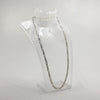 Sterling Silver Figaro Link Necklace - 20"