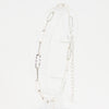 Lady's Sterling Silver Oblong Link Bracelet - 11 1/2"