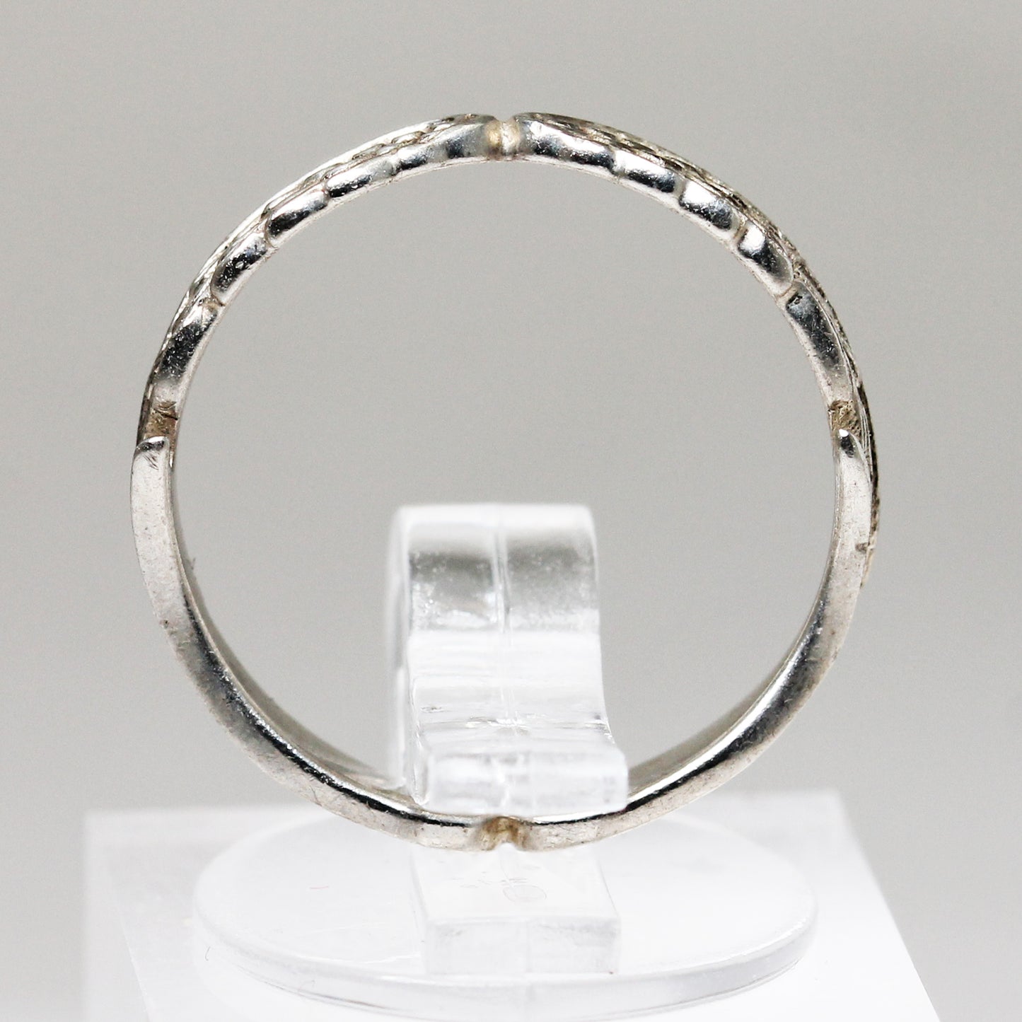 Sterling Silver Angel Wing Ring - Size 5