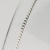 Sterling Silver Curb Link Necklace - 18"
