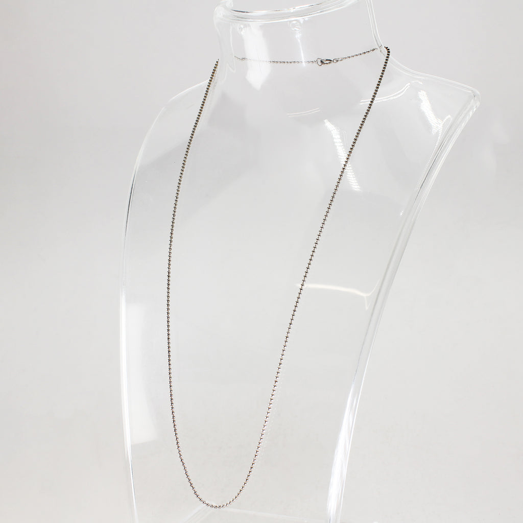 Sterling Silver Ball Link Chain - 18"