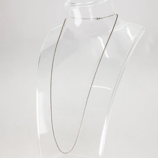 Sterling Silver Ball Link Chain - 18"