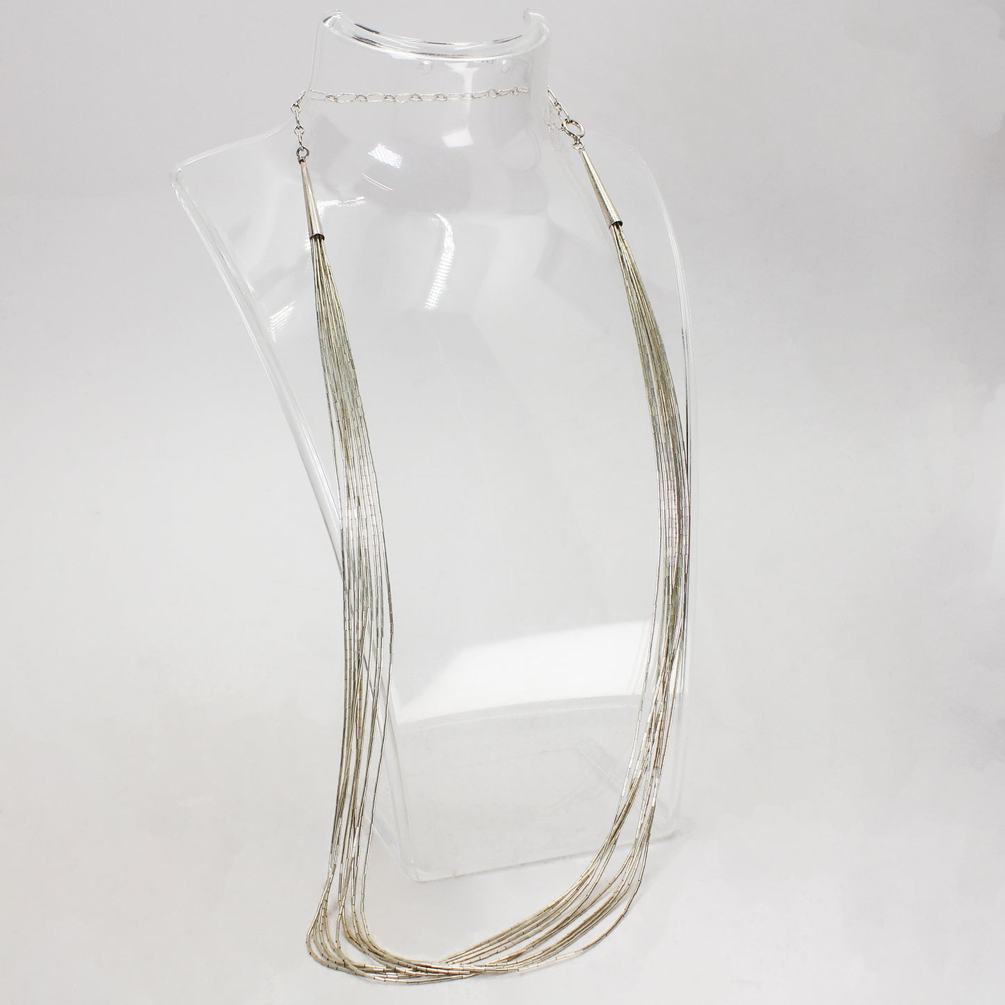 Sterling Silver 'Liquid Silver' Necklace - 24"