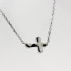 Sterling Silver Small Cross - 18"