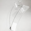 Sterling Silver with Ruby Necklace - 16"