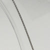 Silver Silver Flat Anchor Link Necklace - 20"