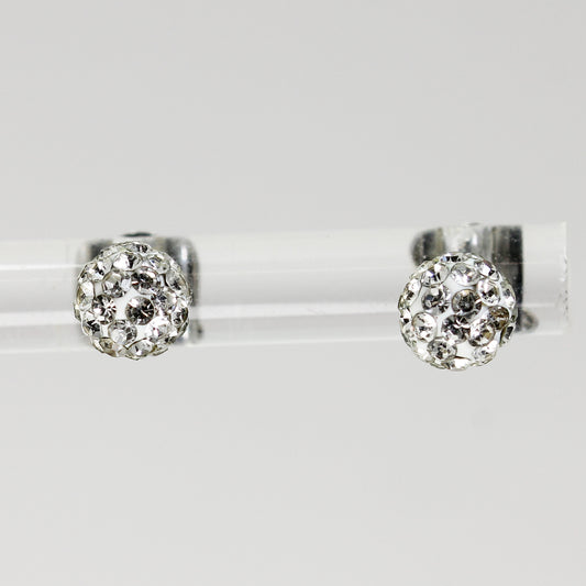 Sterling Silver Ball Stud Earrings
