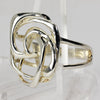 Sterling Silver Sculptural Art Ring - Size 11
