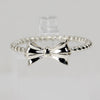Sterling Silver Bow Ring - Size 8