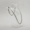 Sterling Silver Curb Link Necklace - 23"