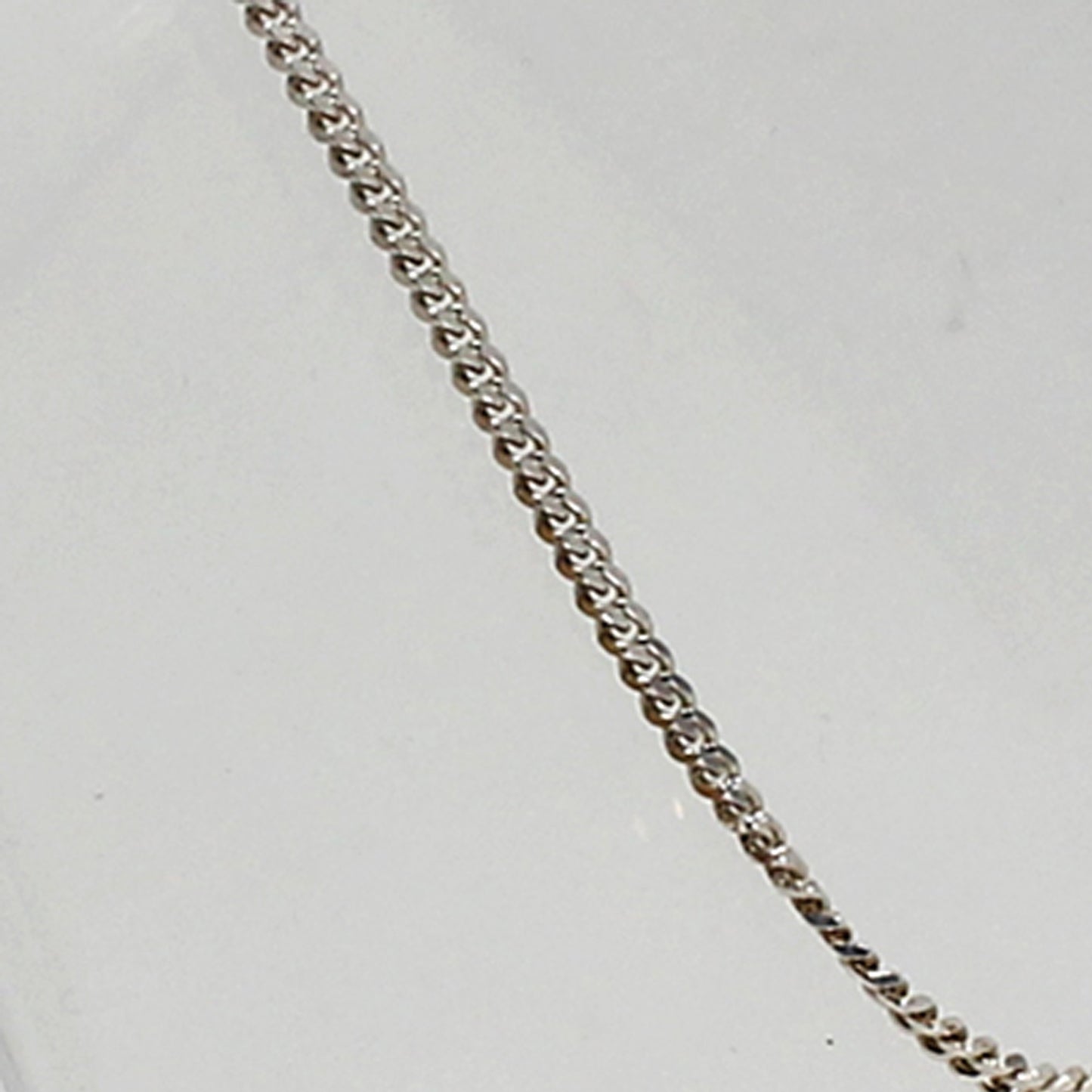 Sterling Silver Cuban Link Necklace - 24"