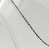 Sterling Silver Rope Chain - 23"