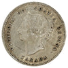 1880H Obv. 3 Canada 5-cents VG-F (VG10) (Scratched)