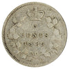 1889 Canada 5-cents VG-F (VG10) Scratched, marks, or impaired