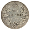1872H Canada 50-cents F-VF (F15) (Toned)