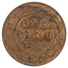 1908 Canada 1-cent Extra Fine (EF40) toned, marked, or spotted