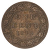1910 Canada 1-cent Fine (F12) spots, cleaned, or toned