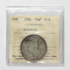 1894 Canada 50-cents ICCS Certified G6 (Scratched)
