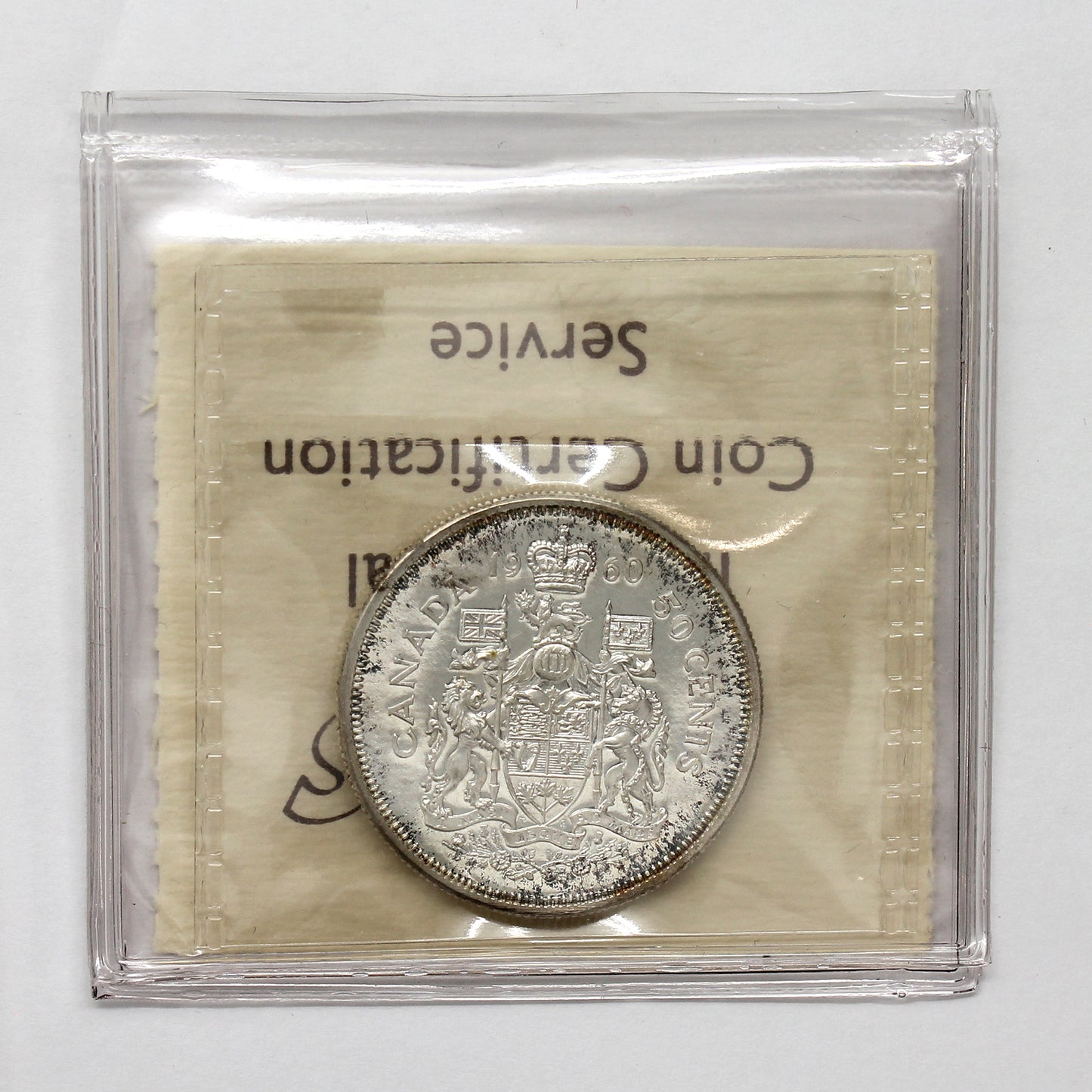 1960 Canada 50-cents ICCS Certified PL66 Cameo (Toned)