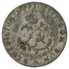 France 1750 AA Louis XV Double Sol Sous Marque, Metz Mint, Strong VF (VF20)
