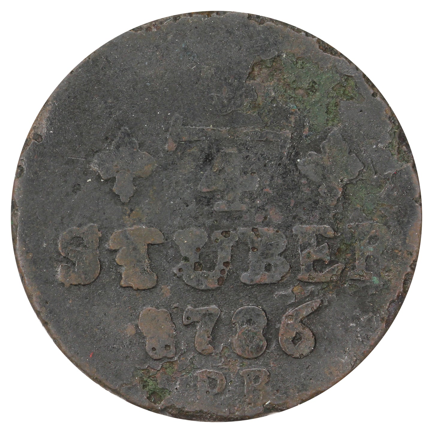 German States 1786 Julich-Berg Carl Theodor 1/4 Stuber