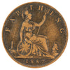 Great Britain 1887 Farthing Very Fine (VF20) (Impaired)