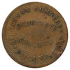 1863 USA New York Dickinson Comstock I.O.U 1 Cent Civil War Token