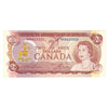 BC-47a 1974 Canada $2 Note Lawson-Bouey, RR with Neat Serial Number 0622222, CUNC