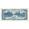 BC-31b 1954 Canada $5 Note Beattie-Coyne, H/C, VF (stain)