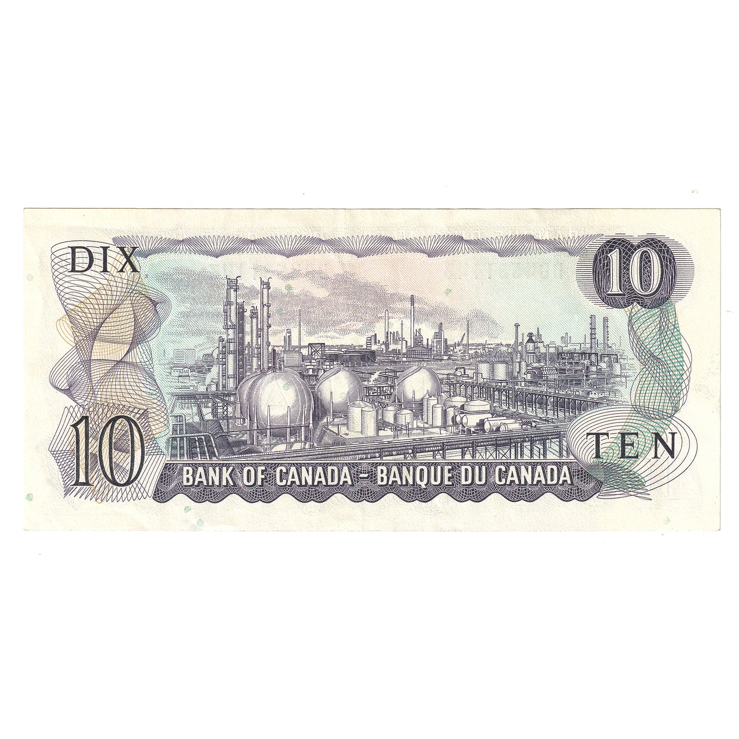 BC-49a 1971 Canada $10 Note Beattie-Rasminsky, DD, AU (writing)