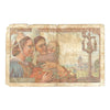 France 1943 20 Franc Note (damaged)