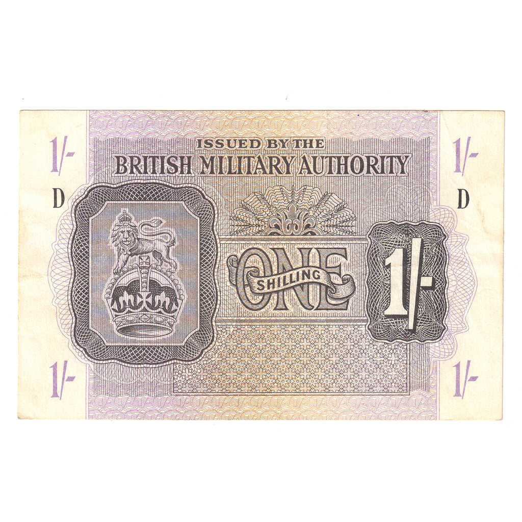 British Armed Forces 1 Shilling Note, Pick #M2